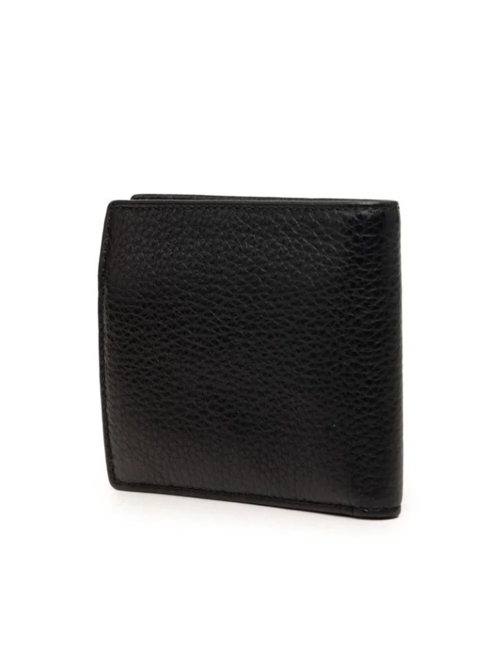 Gucci Interlocking Bifold Wallet Black Leather - Picture 2 of 6